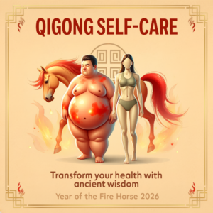 10 Wks: QIGONG Self-Care, Year of the Fire Horse Counterbalance to INFLAMMATION, Online (2 Series of 5-sessions each / Tues. Eve. Sept 15 - Nov 24, 2026 - 7:00 - 8:00 PM, EST