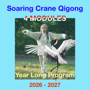 Soaring Crane Qigong (Level One Practitioner Certification) Year-Long Program/ One of four modules: (with live instruction and Q&A) Sept 2026 - August 2027